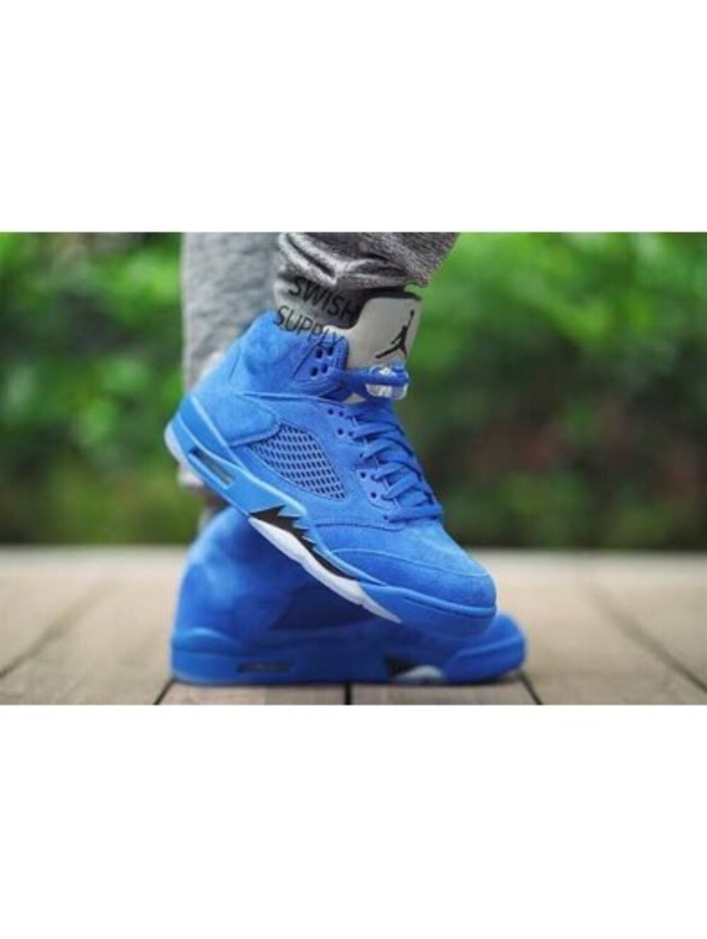 🔥 Air Jordan 5 “Blue Suede” – Men’s Size 13 🔥